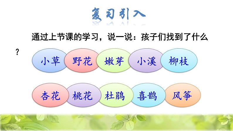 2 找春天品读释疑课件02