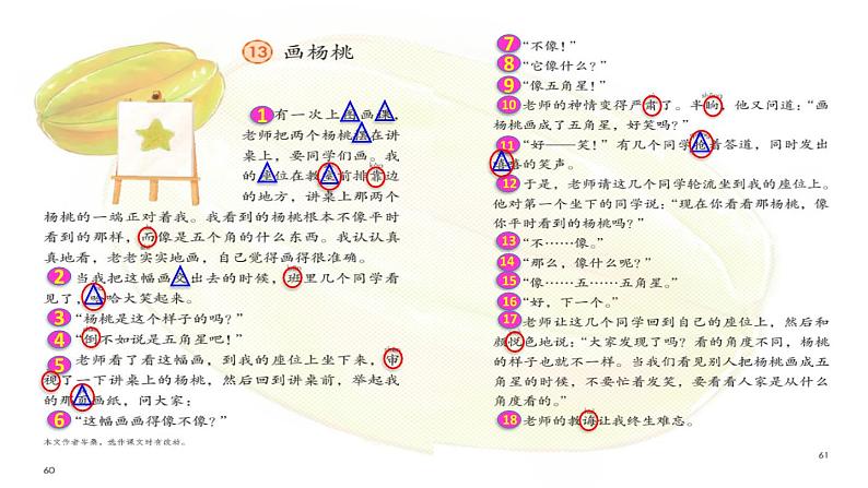 13 画杨桃课前预习课件第5页