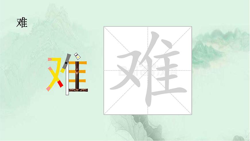 識字1 場景歌 精品PPT 趣味識字課件第4頁