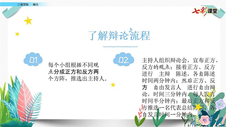 部编版小学语文口语交际:辩论(配套课件)04