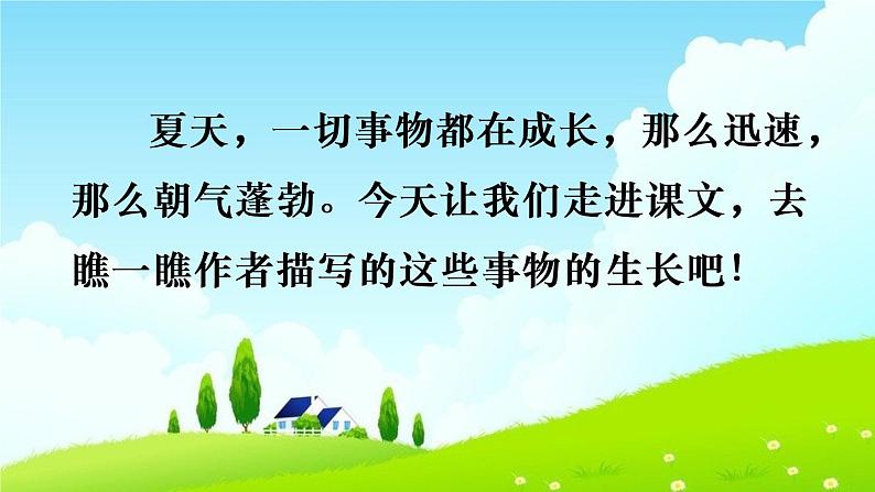 部编版语文六年级上册第16课《夏天里的成长》课件第2页