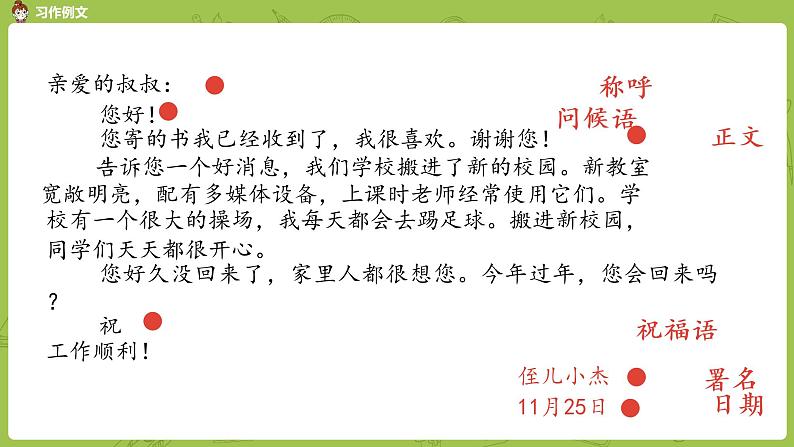 统编版语文四上第7单元写信课时1课件PPT第4页