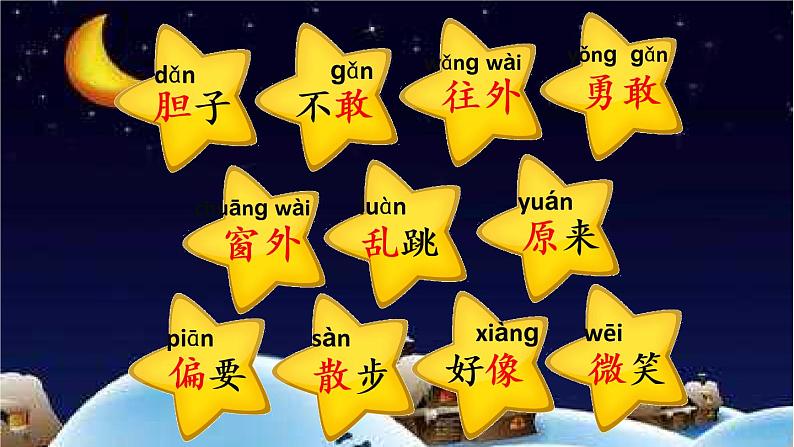 部编版语文一年级下册9夜色课件PPT第7页