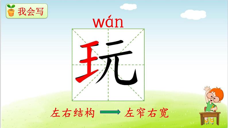 部编版小学一年级语文《7怎么都快乐》(课件)语文一年级下册第6页