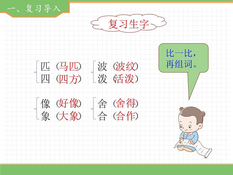 人教版语文二年级下册 第二单元 7 一匹出色的马(第2课时)课件PPT02