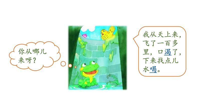 部编版语文二年级上册 12.坐井观天(8)(课件)第4页
