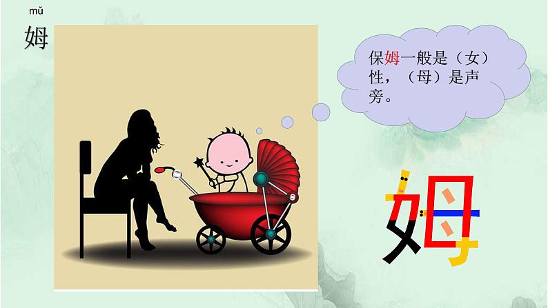 18. 威尼斯的小艇 趣味识字 生字教学课件PPT07