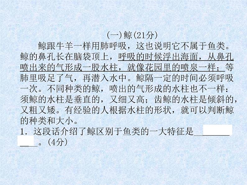 小升初语文总复习精练课件-第20课时 科普说明类文章的阅读(含课内)|人教新课标 (共24张PPT)03