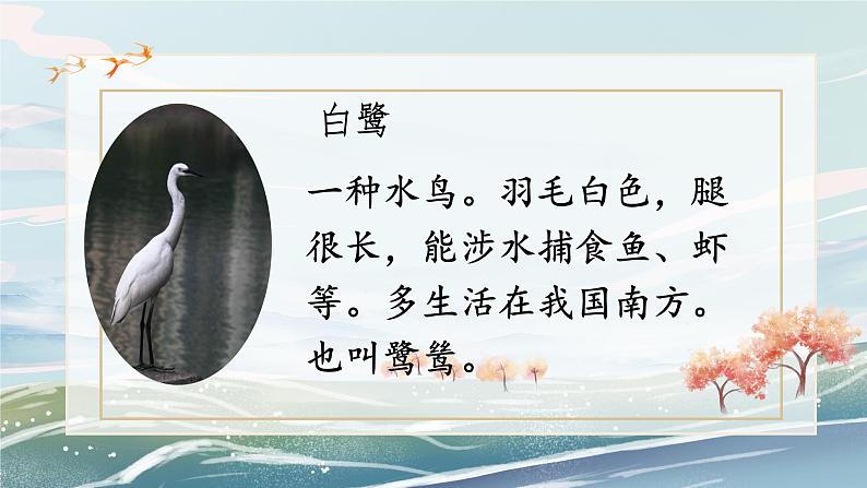 1《白鹭》课件第6页