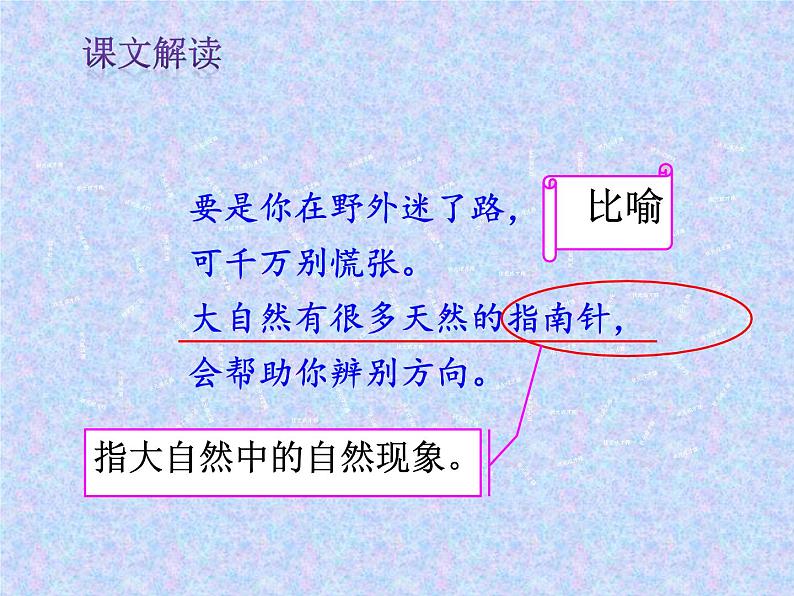 小学语文人教课标版(部编)二年级下册要是你在野外迷了路课件第6页