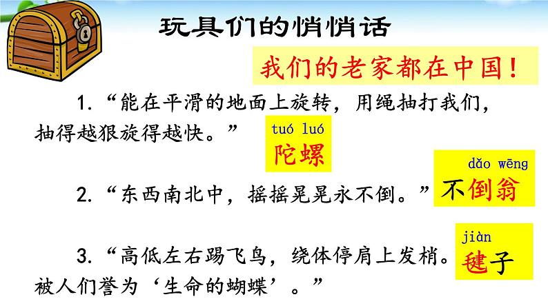 小学语文人教课标版(部编)二年级下册语文园地四识字加油站+字词句运用1课件第3页