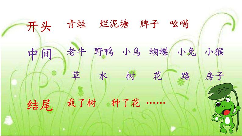 小学语文人教课标版(部编)二年级下册21青蛙卖泥塘课件第4页