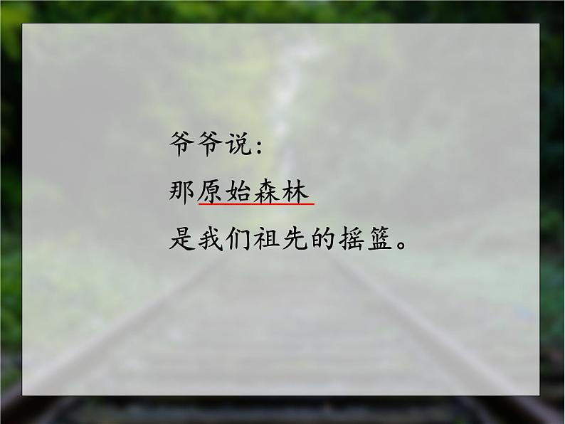 小学语文人教课标版(部编)二年级下册23祖先的摇篮课件08