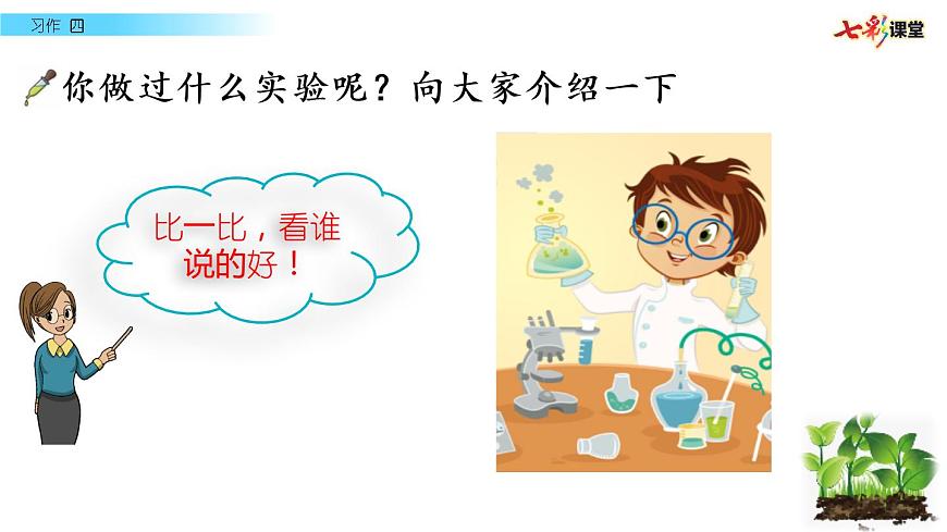 小學語文人教課標版（部編）三年級下冊習作：我做了一項小實驗 4課件PPT第6頁