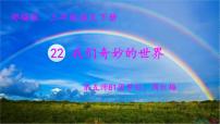 小学语文人教部编版三年级下册22 我们奇妙的世界教课课件ppt