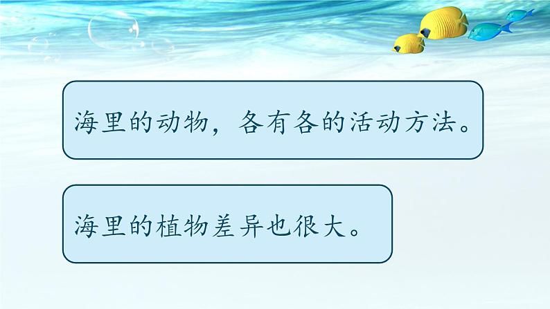 小学语文人教课标版(部编)三年级下册23海底世界 3课件PPT第6页