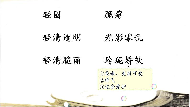 小学语文人教课标版(部编)三年级下册20肥皂泡 1课件PPT07