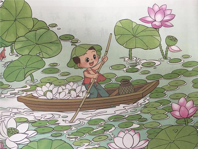 小学语文人教课标版(部编)一年级下册池上 课件05