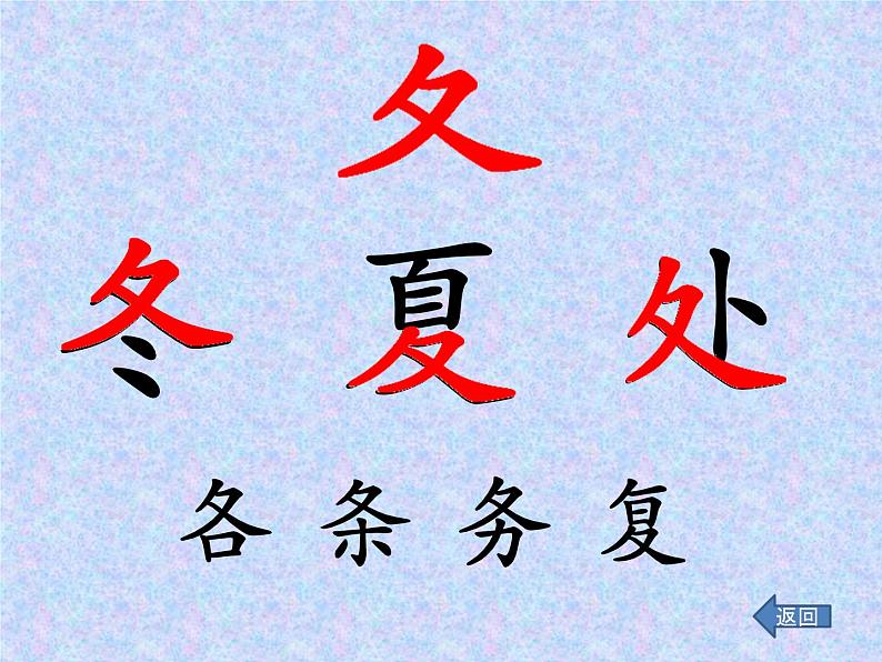 小学语文 人教课标版(部编) 一年级上册 识字加油站 语文园地二 (1) 优课 课件第6页
