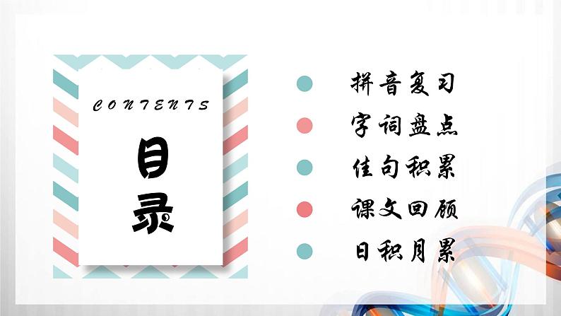 人教版统编教材六年级语文下册(第一单元)复习课件第2页