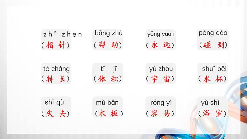 部编小学二年级语文下册(第六单元)复习课件第4页