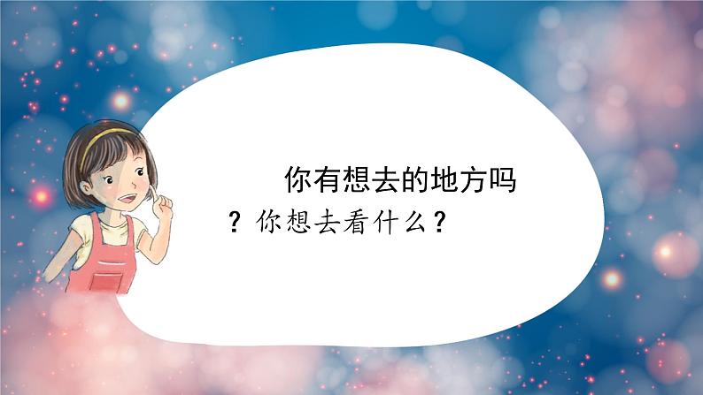 我多想去看看 课件 部编版语文一年级下册02