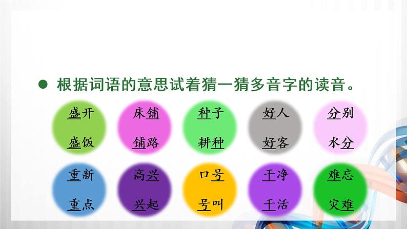 人教版统编教材二年级语文上册(第六单元)复习课件第6页