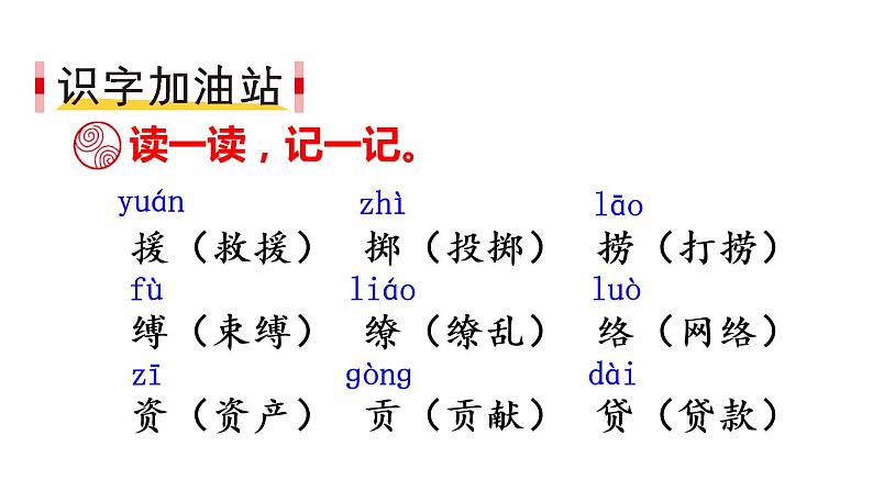语文园地一(上课课件,共18张PPT)语文人教部编版三年级下04