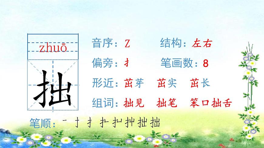 （生字課件）2、丁香結(jié) （共13張PPT）第6頁