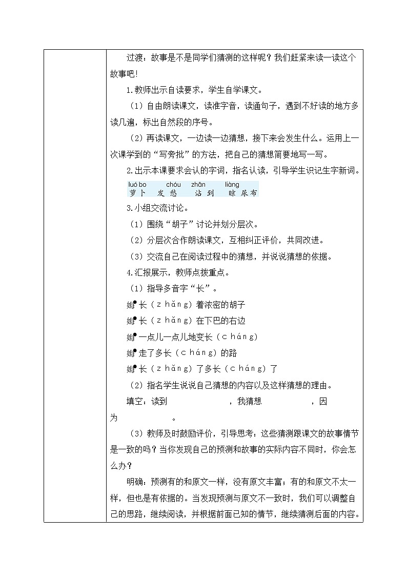 13《胡萝卜先生的长胡子》课件PPT+教案+音视频素材02