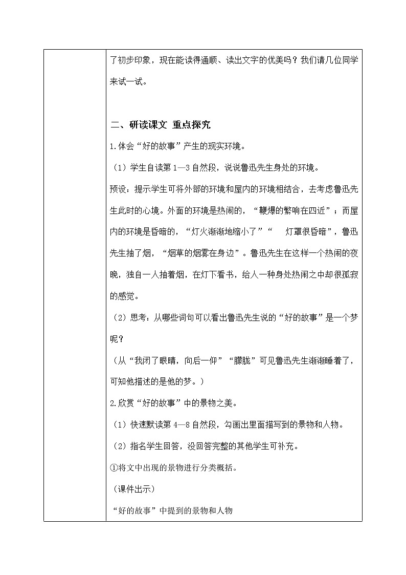 六年级上册《好的故事》第二课时课件PPT+教案+练习(含音视频素材)02