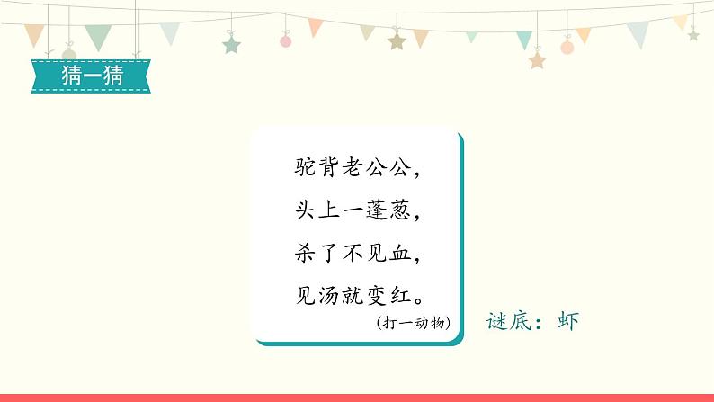 部编版小学语文三年级下册15《小虾》课件第2页