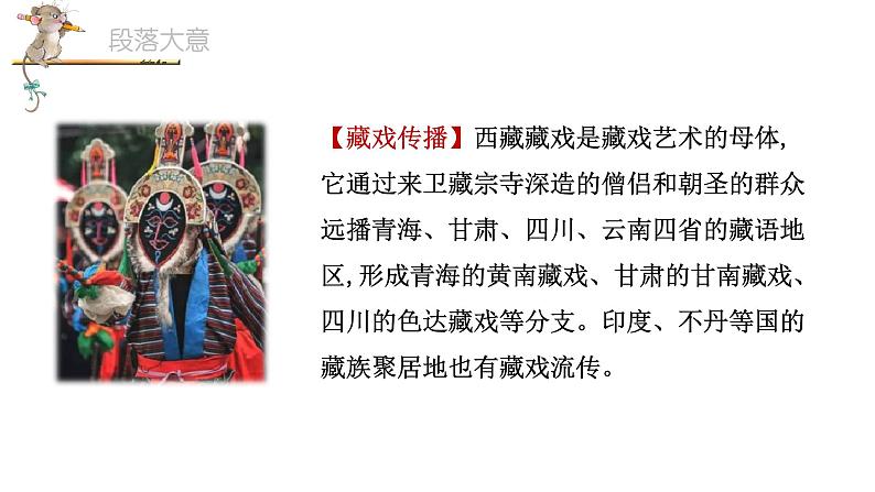 统编人教版小学语文六年级下册4藏戏教学课件05