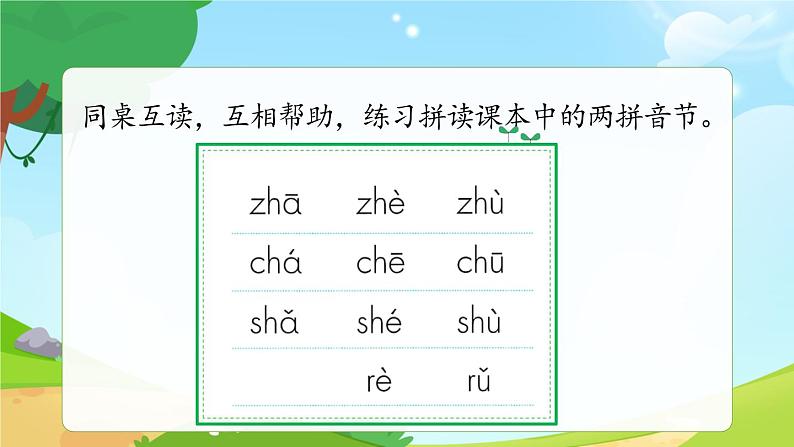 一年级上册语文部编版一年级上册语文部编版02 教学课件_zh ch sh r(第2课时)05