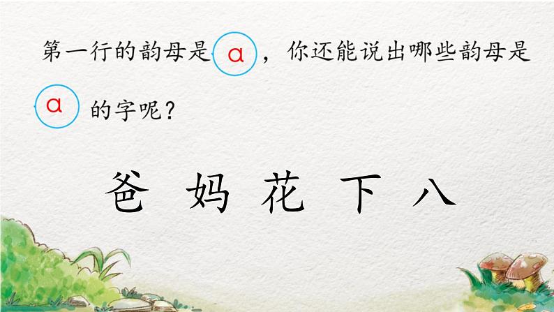一年级上册语文部编版一年级上册语文部编版02 教学课件_语文园地二(第2课时)第4页