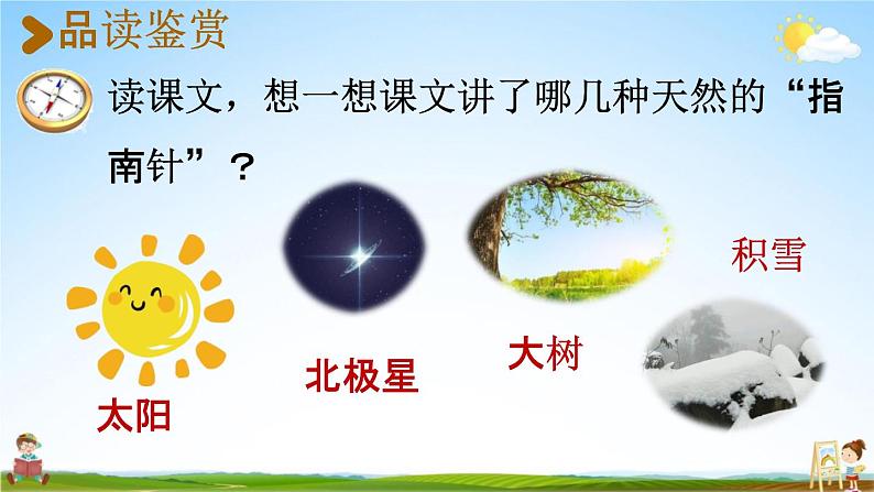 人教统编版二年级语文下册《17 要是你在野外迷了路 第2课时》教学课件PPT小学公开课第3页