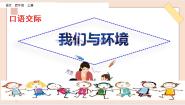 语文人教部编版 (五四制)第一单元口语交际：我们与环境图片ppt课件