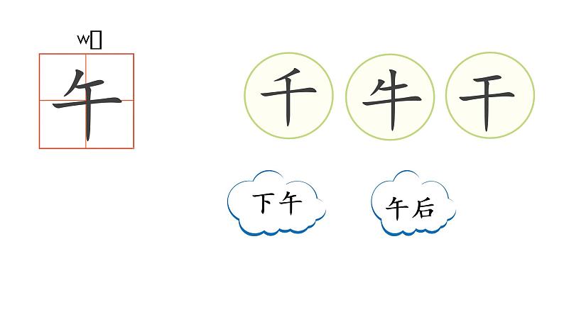语文园地五 课件 部编版语文一年级上册第7页