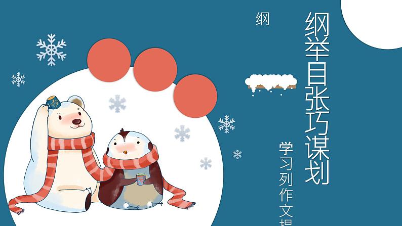 四升五暑假版第六讲 《纲举目张巧谋划——“三段式”作文提纲的写法》 作文教案+课件PPT01