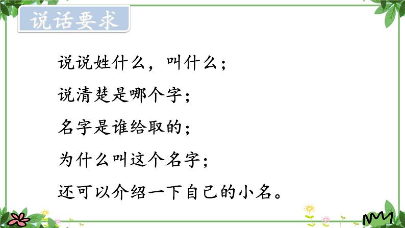 部编版语文三年级上册 教学课件_第四单元口语交际 名字里的故事 4第4页