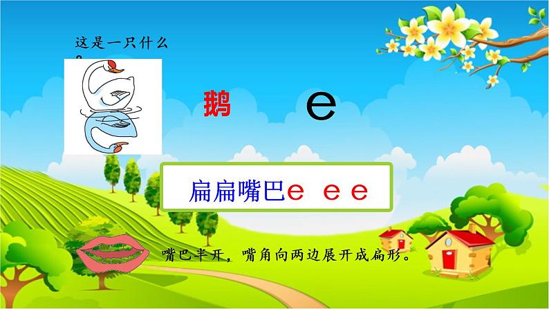 部编版语文一年级上册汉语拼音1 ɑ o e 课件06