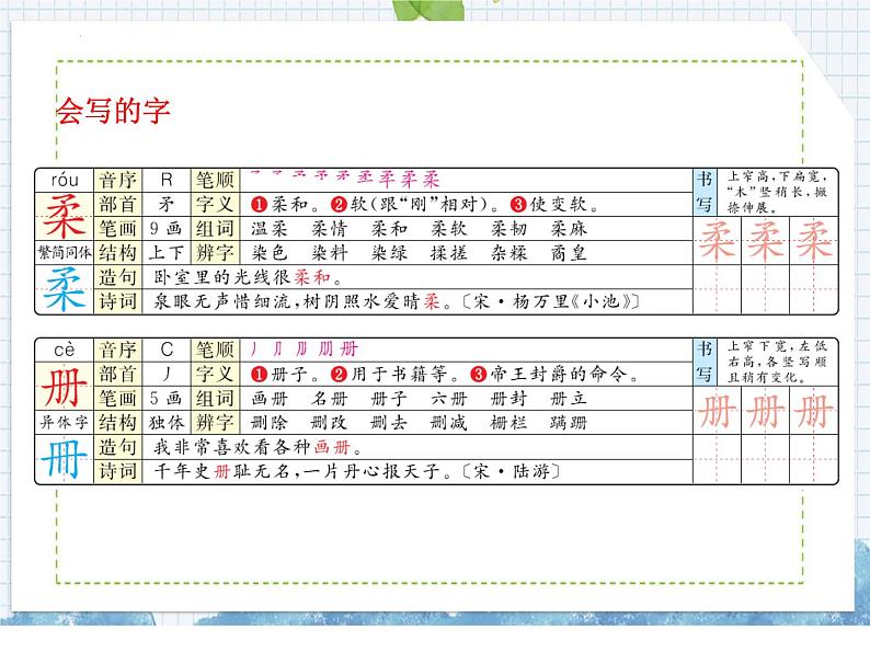 部编版语文三年级上册 第22课 读不完的大书(课件)第6页