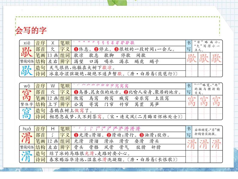 部编版语文五年级上册 第17课 松鼠(课件)04