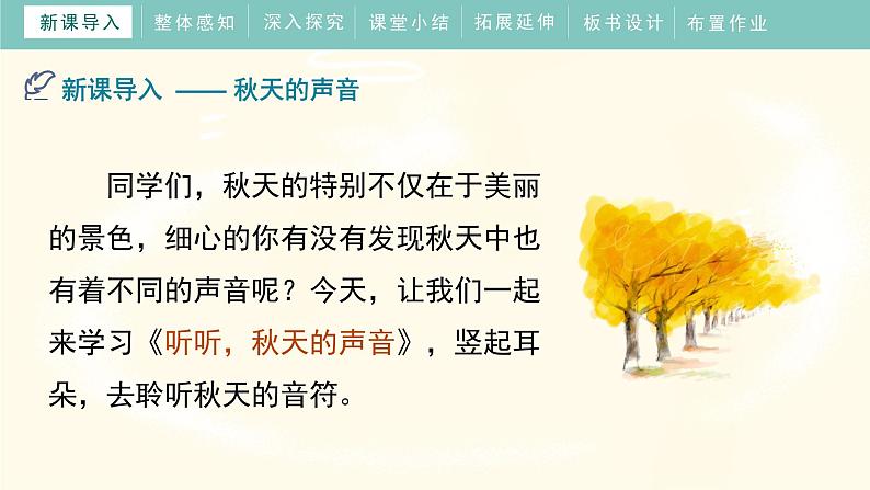 7《听听,秋的声音》(课件)部编版语文三年级上册04