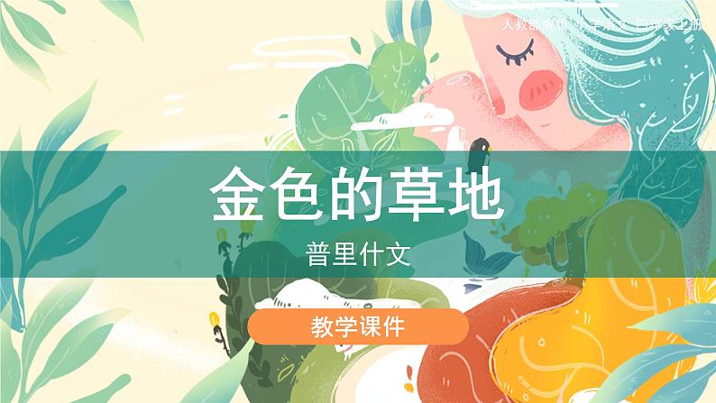 16《金色的草地》 (课件)部编版语文三年级上册01