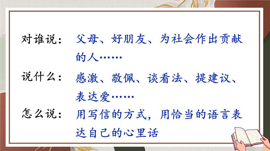 部編版語文五上第六單元 習(xí)作:我想對您說 課件第6頁