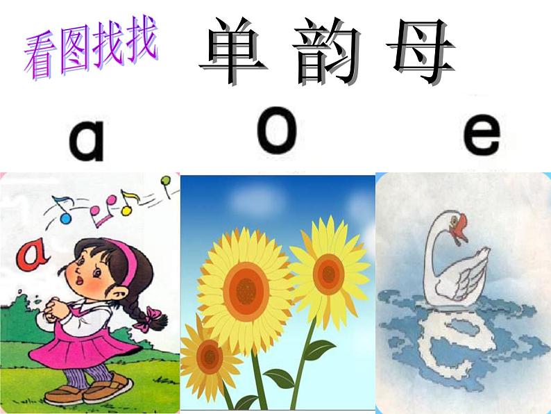 部编版一年级语文上册--1.汉语拼音《aoe》课件1第7页