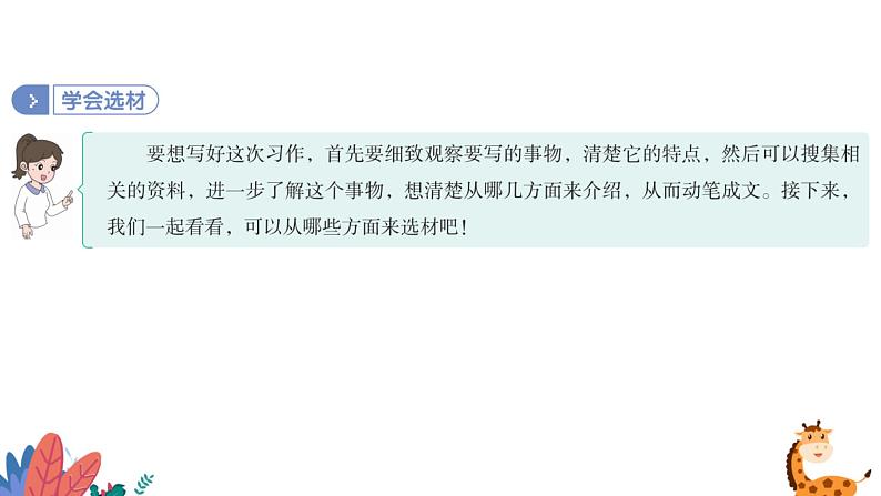 部编版语文五年级上册 习作五:介绍一种事物 课件PPT06