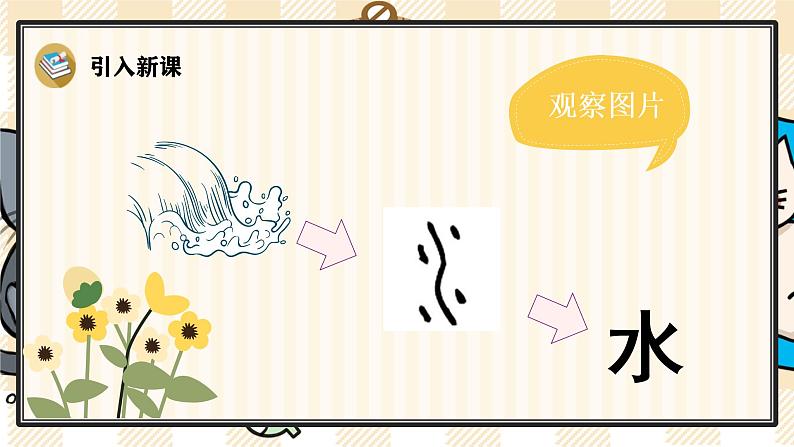 部编版一上语文:识字4 《日月水火》精品游戏互动课件07