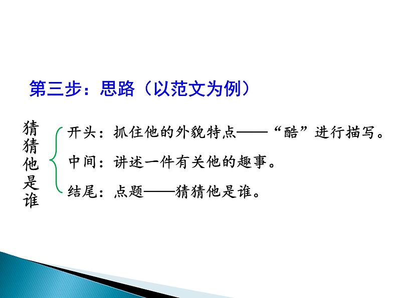 部编版三年级语文上册--习作:猜猜他是谁-课件2第7页